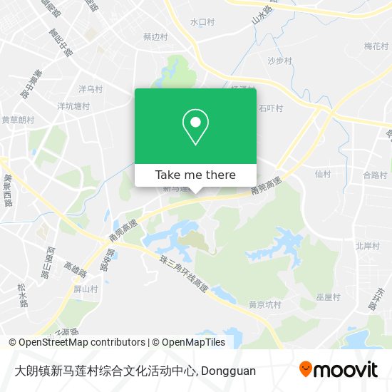 大朗镇新马莲村综合文化活动中心 map
