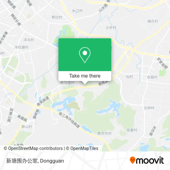 新塘围办公室 map