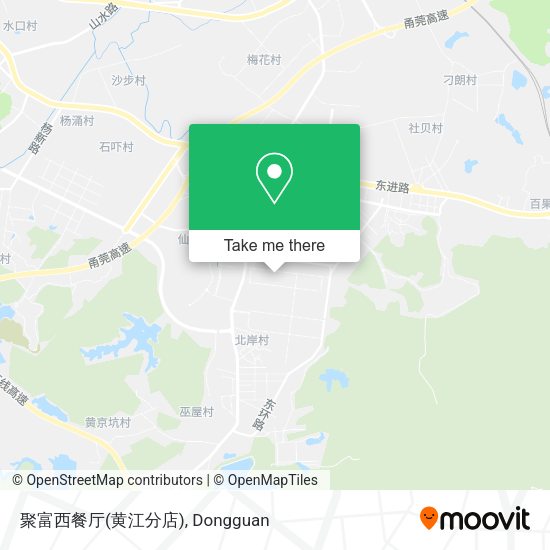 聚富西餐厅(黄江分店) map