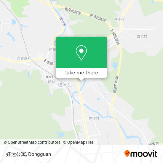 好运公寓 map
