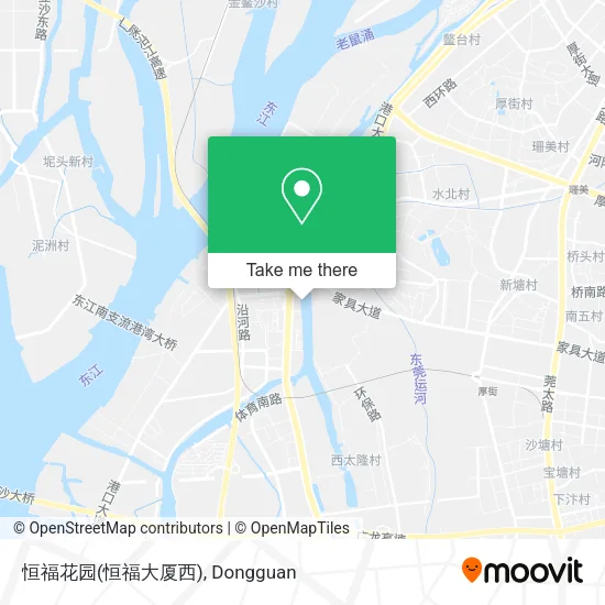 恒福花园(恒福大厦西) map