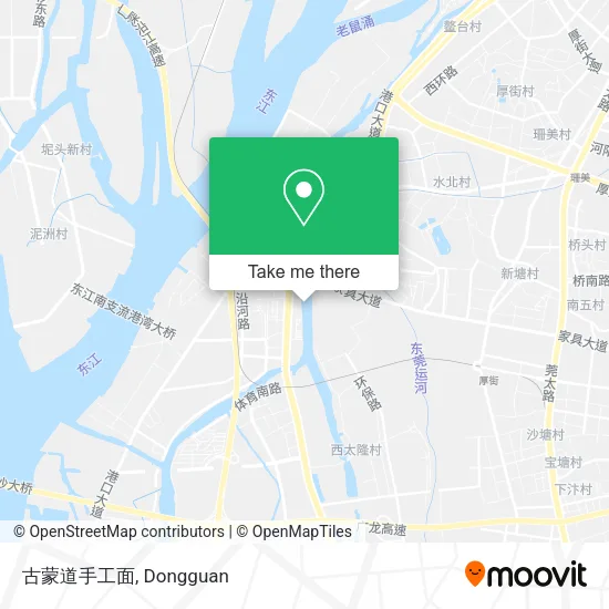 古蒙道手工面 map