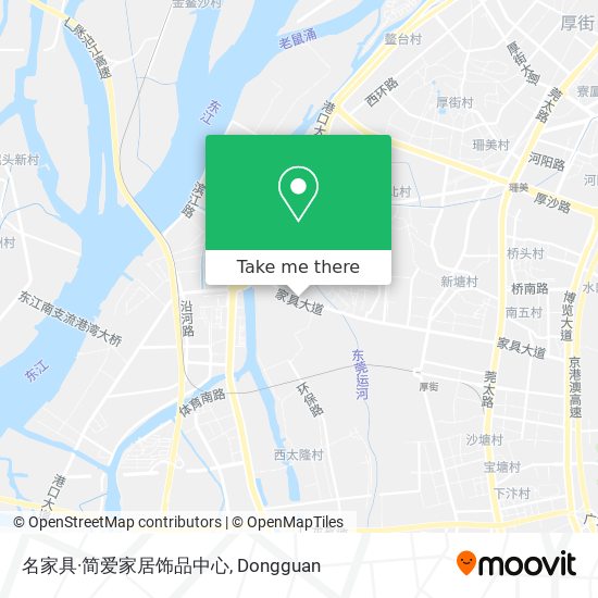 名家具·简爱家居饰品中心 map