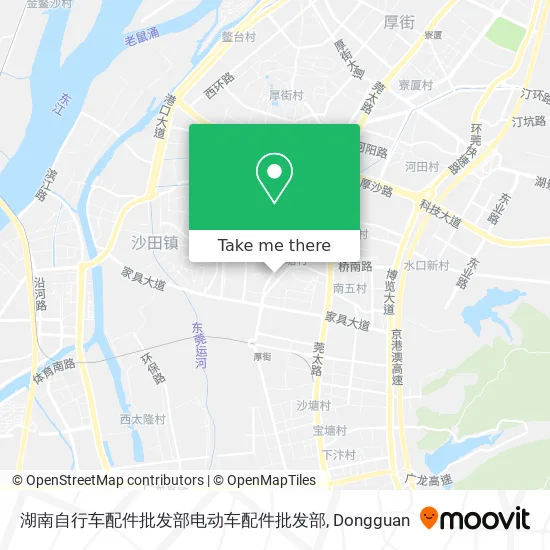 湖南自行车配件批发部电动车配件批发部 map