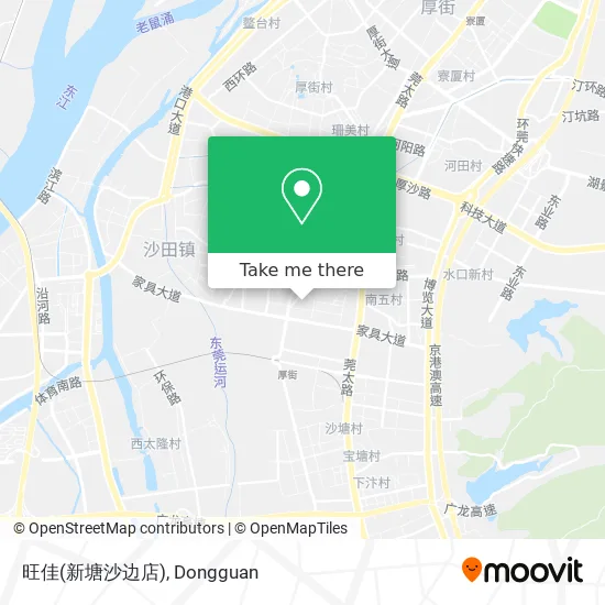 旺佳(新塘沙边店) map