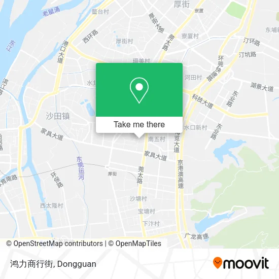 鸿力商行街 map
