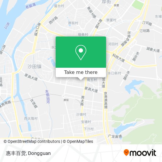 惠丰百货 map