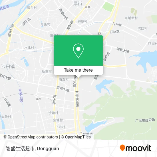 隆盛生活超市 map