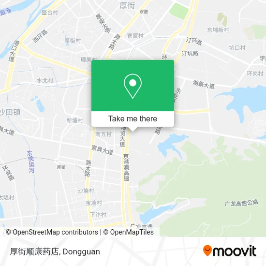 厚街顺康药店 map