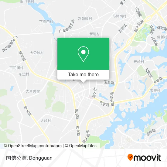 国信公寓 map