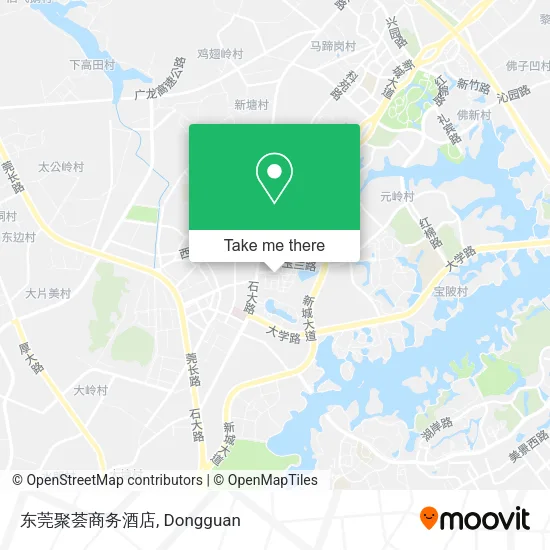 东莞聚荟商务酒店 map