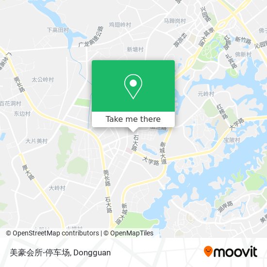 美豪会所-停车场 map