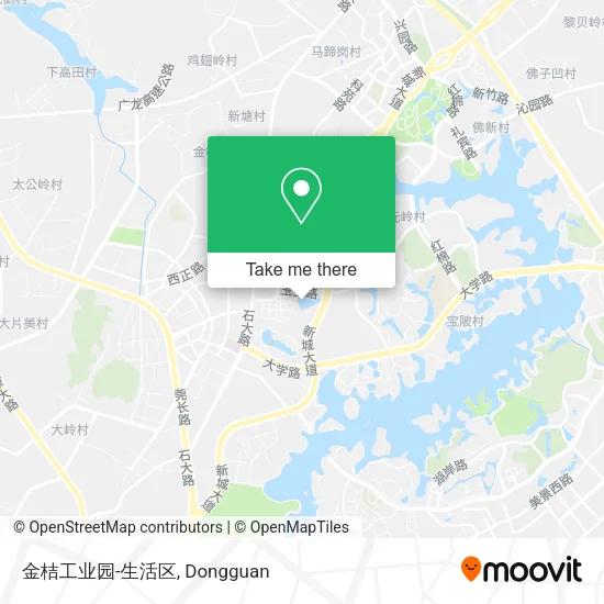 金桔工业园-生活区 map