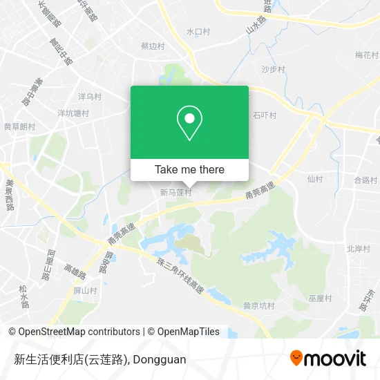 新生活便利店(云莲路) map
