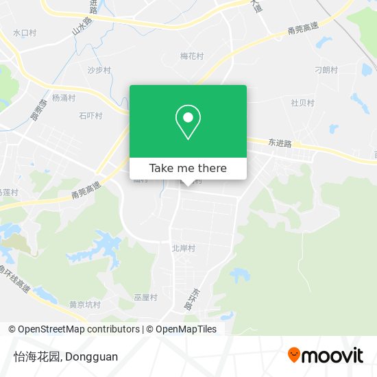 怡海花园 map