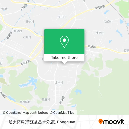 一通大药房(黄江益昌堂分店) map