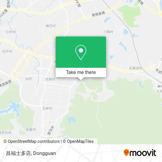 昌福士多店 map