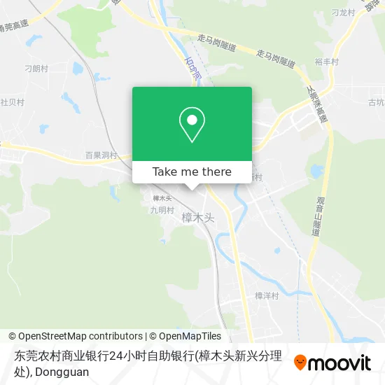 东莞农村商业银行24小时自助银行(樟木头新兴分理处) map