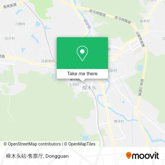 樟木头站-售票厅 map