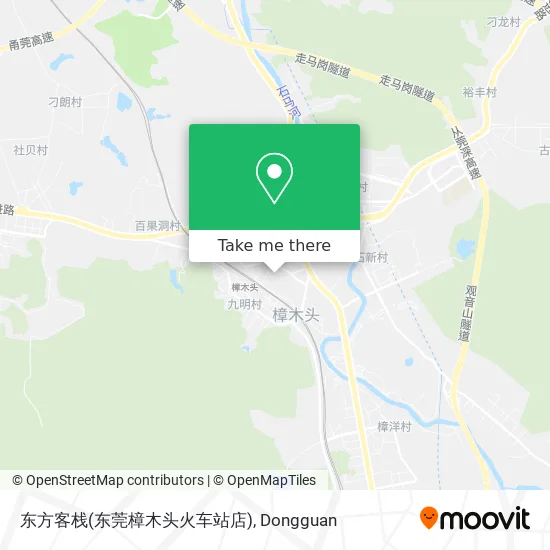 东方客栈(东莞樟木头火车站店) map