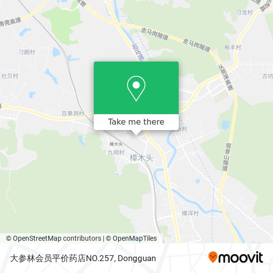 大参林会员平价药店NO.257 map