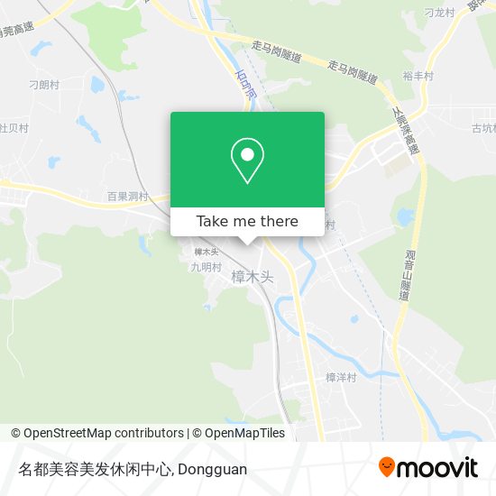 名都美容美发休闲中心 map