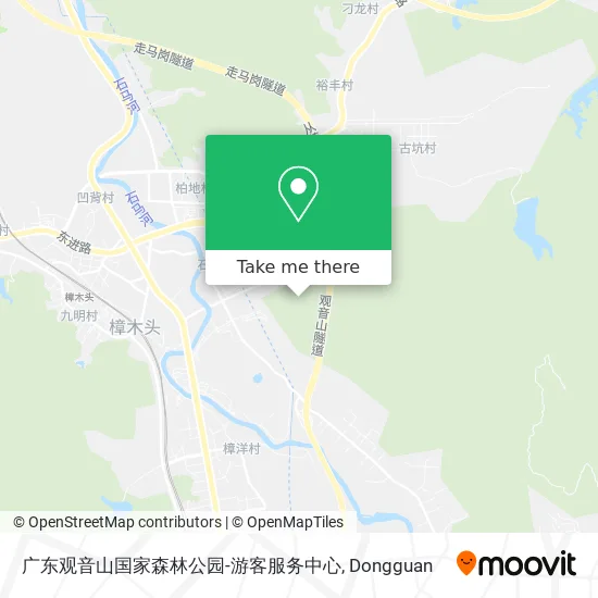 广东观音山国家森林公园-游客服务中心 map