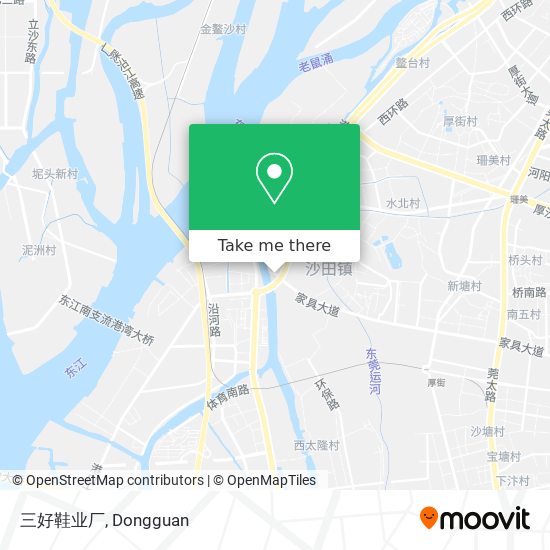 三好鞋业厂 map
