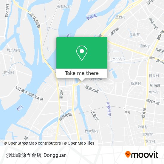沙田峰源五金店 map