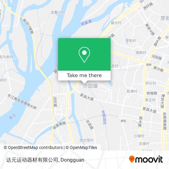 达元运动器材有限公司 map