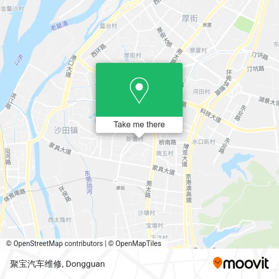 聚宝汽车维修 map