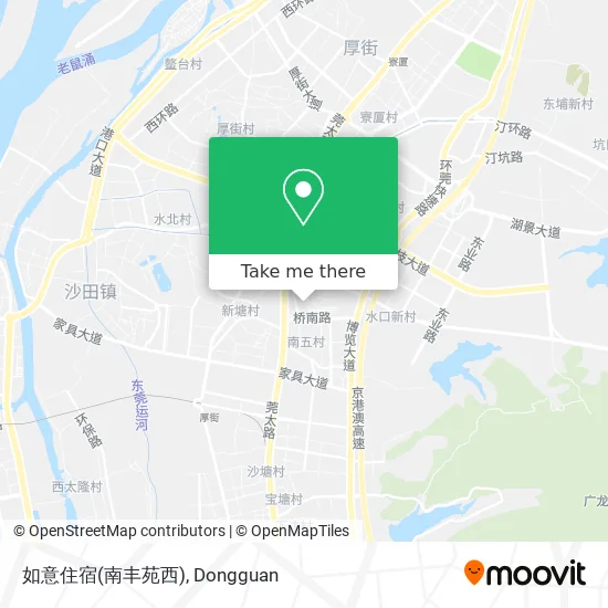 如意住宿(南丰苑西) map