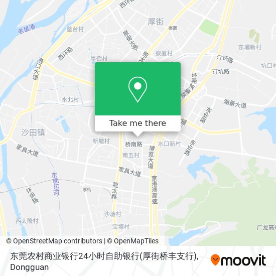 东莞农村商业银行24小时自助银行(厚街桥丰支行) map