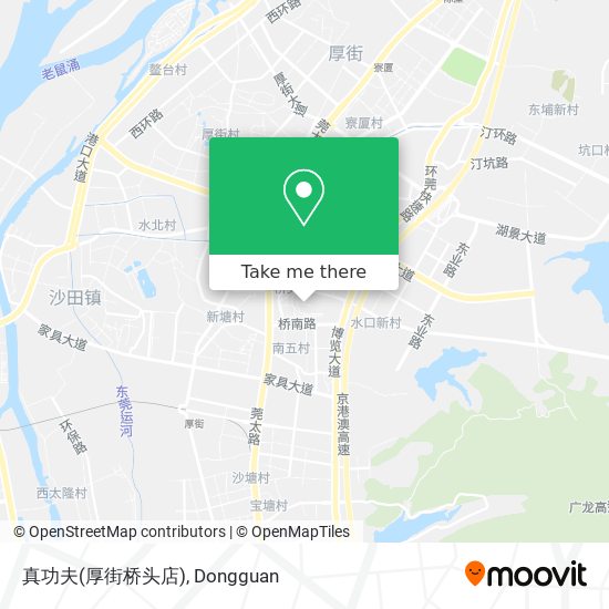 真功夫(厚街桥头店) map