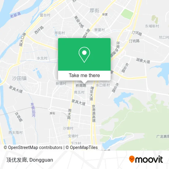 顶优发廊 map