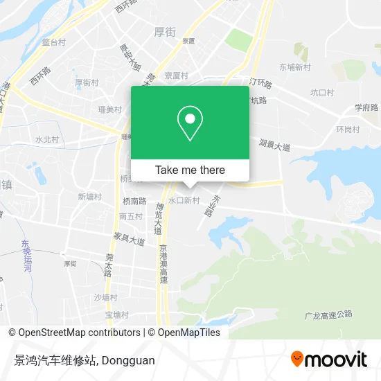 景鸿汽车维修站 map