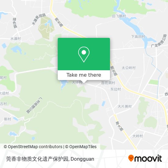 莞香非物质文化遗产保护园 map