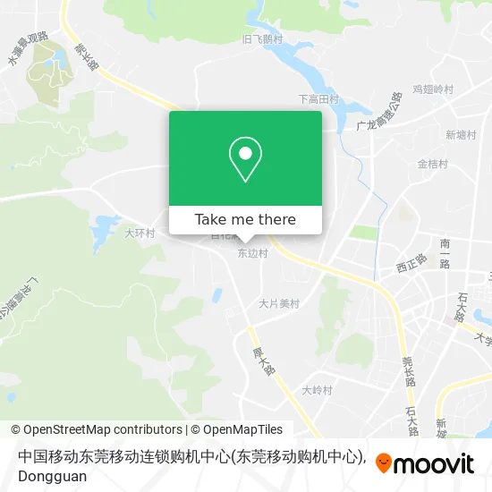 中国移动东莞移动连锁购机中心(东莞移动购机中心) map
