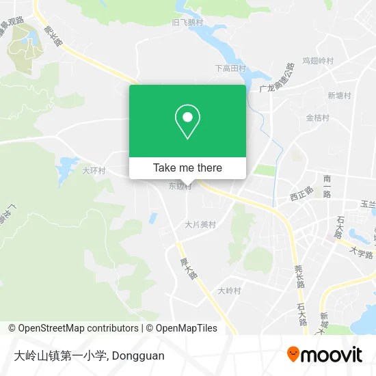 大岭山镇第一小学 map