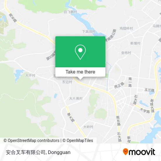 安合叉车有限公司 map
