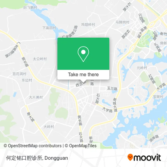 何定铭口腔诊所 map