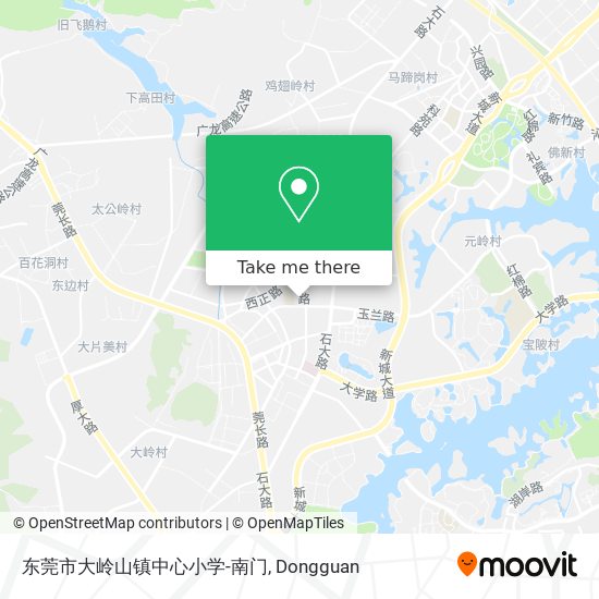 东莞市大岭山镇中心小学-南门 map