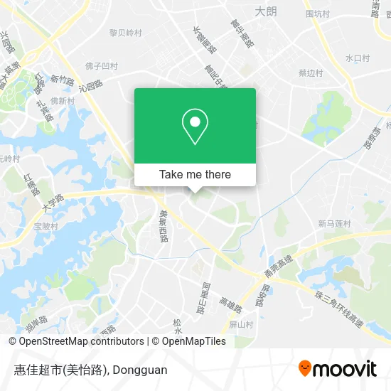 惠佳超市(美怡路) map