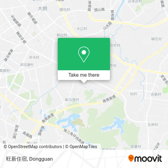 旺新住宿 map