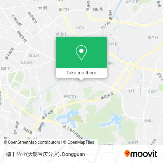 德丰药业(大朗宝庆分店) map