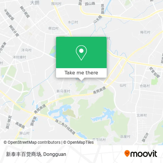 新泰丰百货商场 map