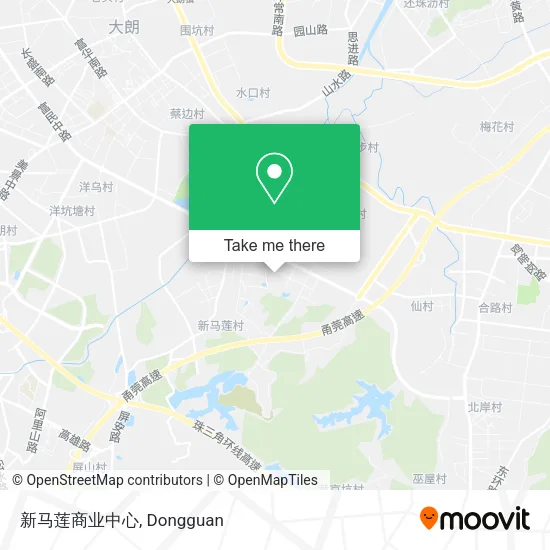 新马莲商业中心 map
