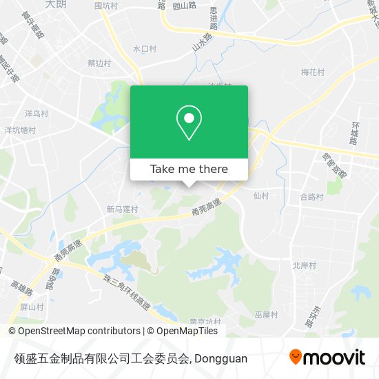 领盛五金制品有限公司工会委员会 map