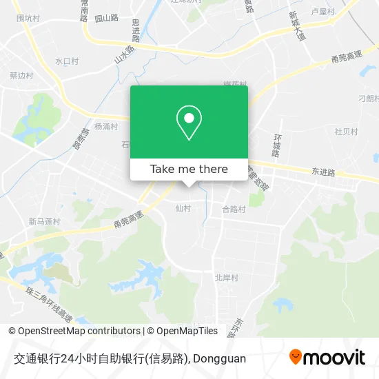 交通银行24小时自助银行(信易路) map