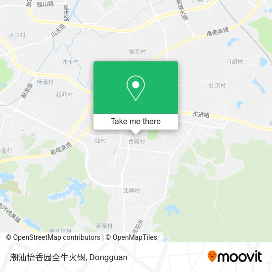 潮汕怡香园全牛火锅 map